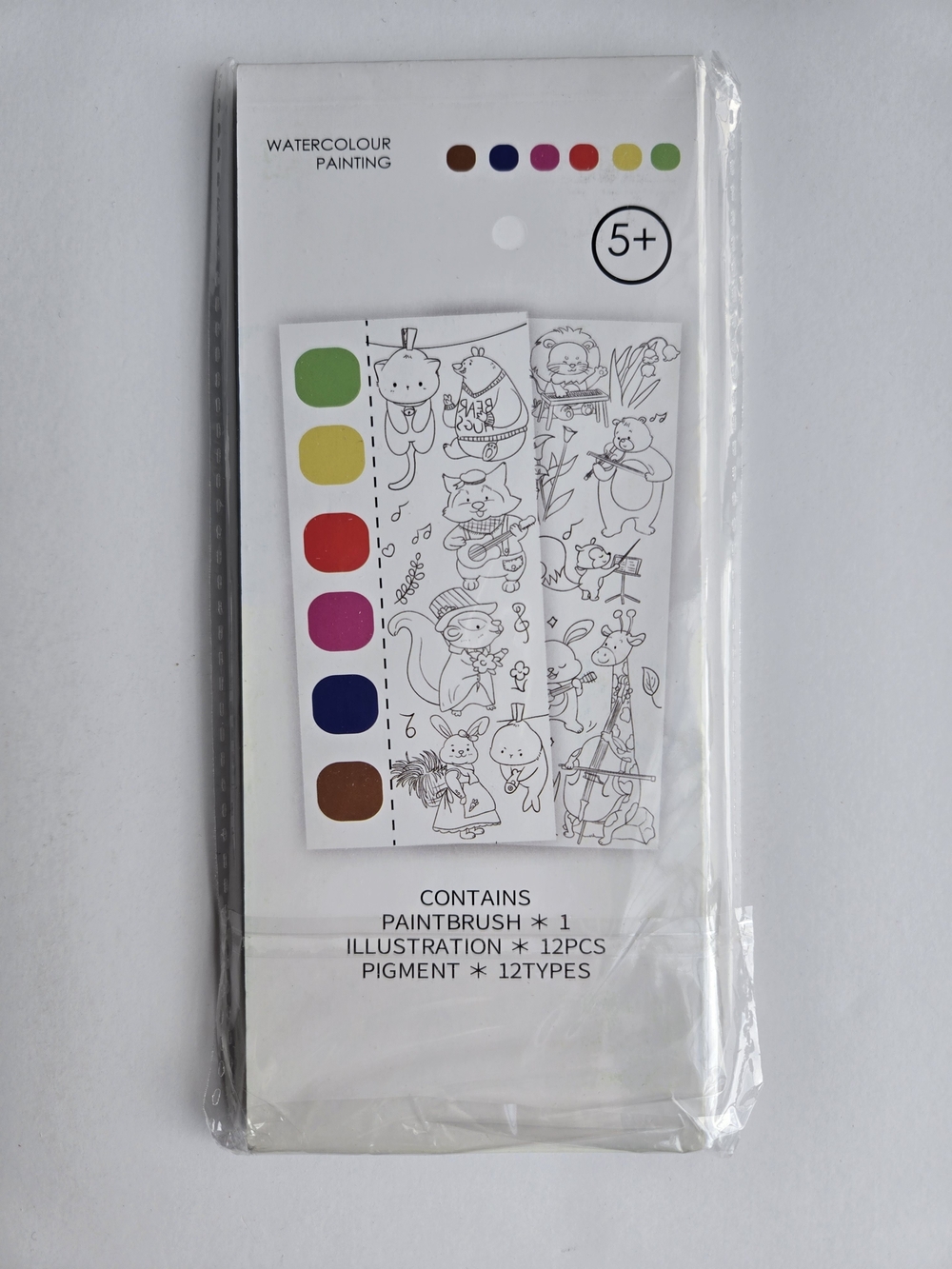 🌺 NEW Pocket Watercolor Painting Book - Animal World - Travel Art Kit 🎨 - Picture 4 of 6